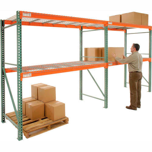 Nashville Wire Products D4252AA3A1* Pallet Rack Wire Decking 52x22W x 42x22D (2700 lbs Cap) Gray
