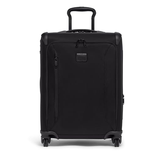 TUMI - Aerotour 4 Wheel Expandable Luggage - Men's and Women's Business and Leisure Travel Suitcase - 21.75" International Expandable Carry-On, Black