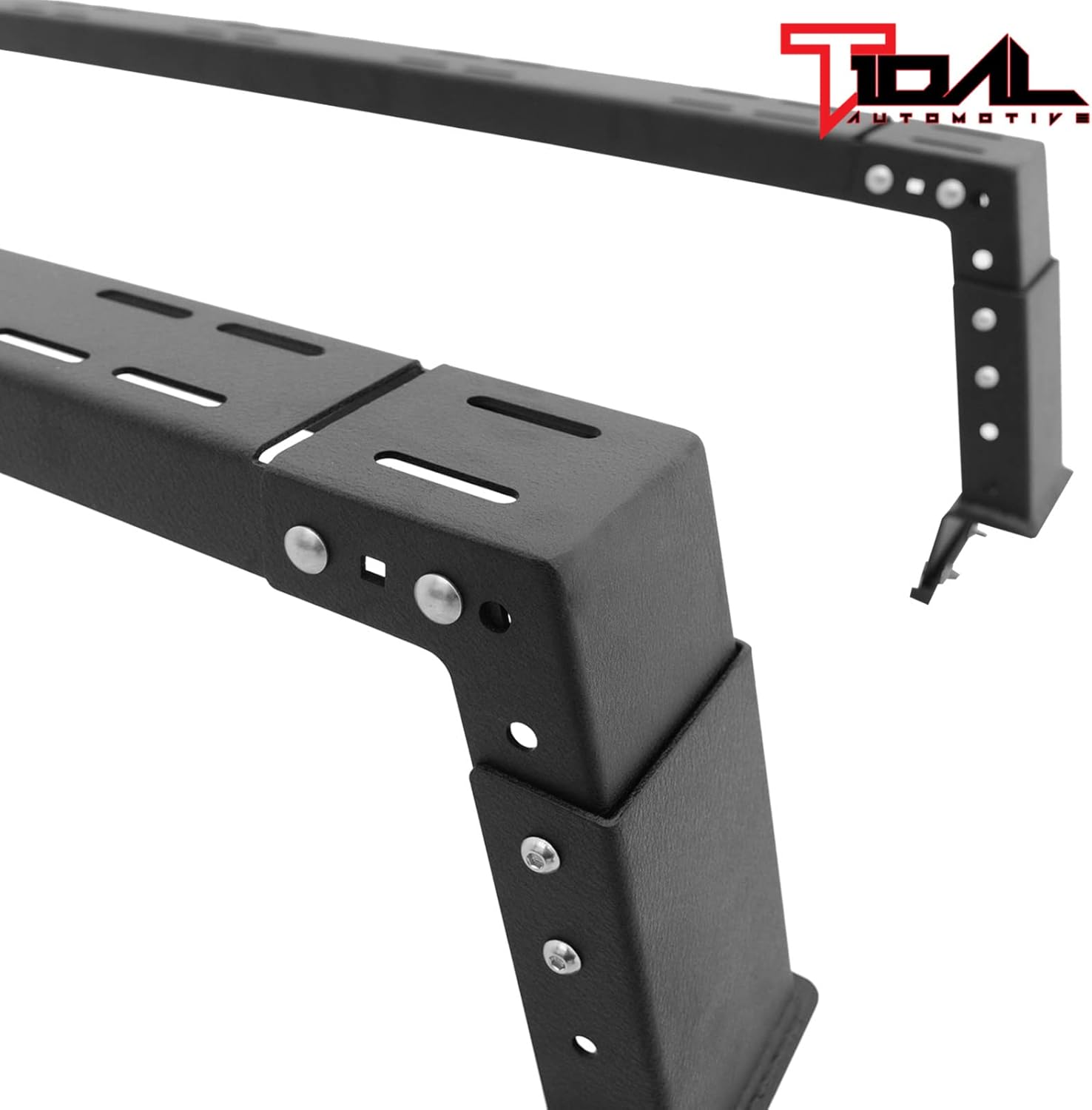 Tidal Tacoma 05-22/ Gladiator JT 20-22 Cargo Carrier Bed Rack Low Profile Bed Bars Bike Rack