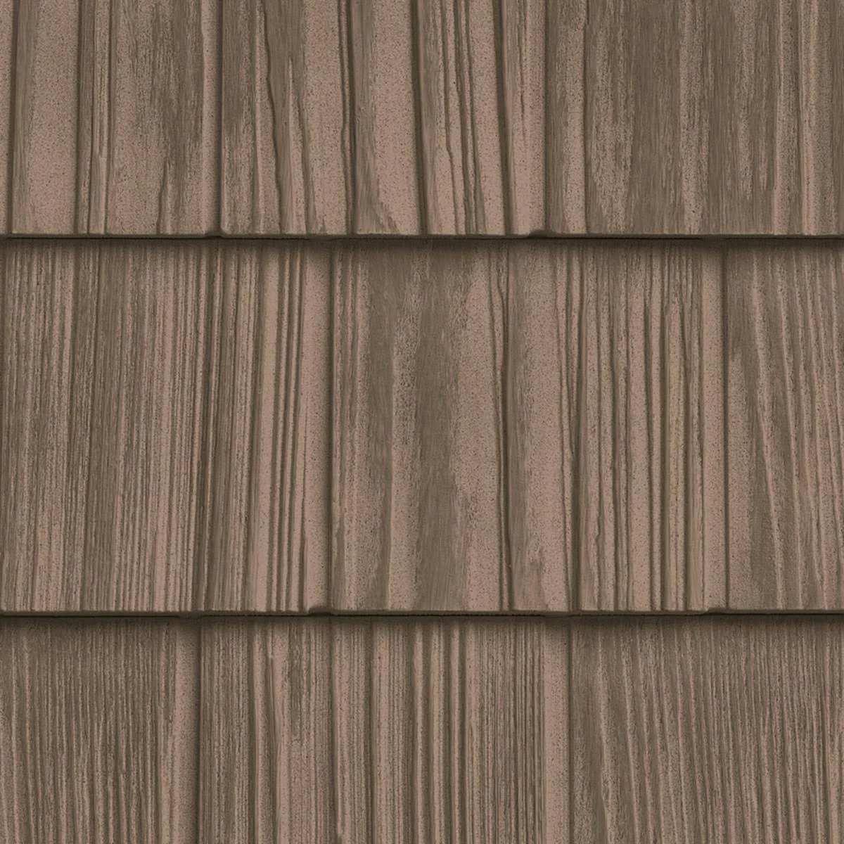 The Foundry 1101809 7x22W x 60 3/4x22L Exposure, Vinyl Split Shakes (34 Panels/Ctn. \x3d 100 Sq. Feet), 809 - Rustic Cedar