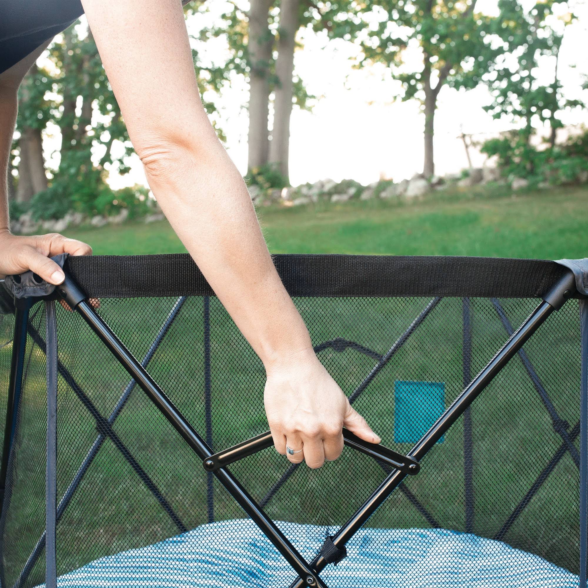 Baby Delight Go with Me Eclipse - Portable Playard with Canopy