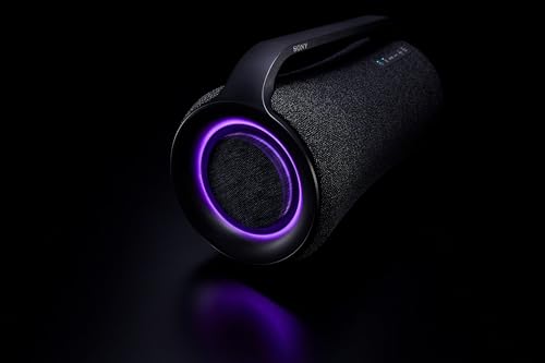 Sony SRS-XG300 X-Series Wireless Portable-Bluetooth Party-Speaker IP67 Waterproof and Dustproof with 25 Hour-Battery and Retractable Handle