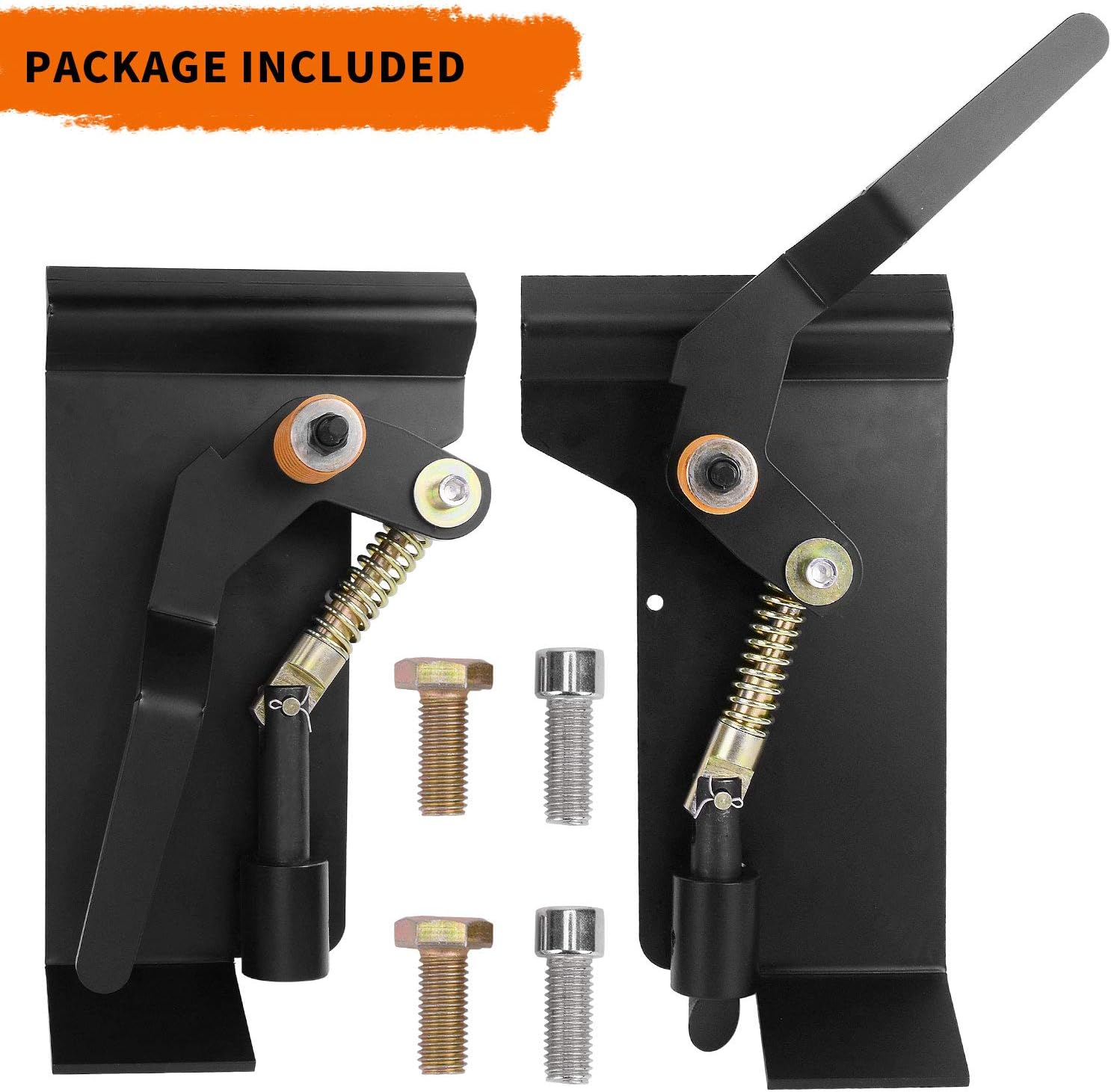 YINTATECH Skid Steer Quick Tach Conversion Adapter Bobtach Latch Box Weld On QTK