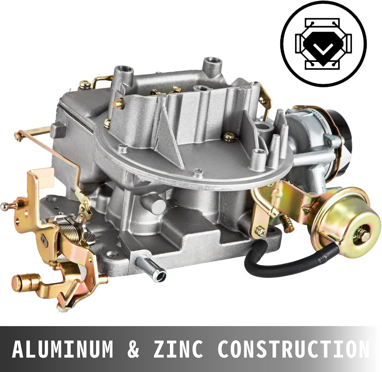 Mophorn Carburetor Heavy Duty 2100 2 Barrel Carburetor for F100 F250 F350 Mustang Engine 289 302 351 for JEEP 360 Carburetor (for Ford F100 F250 F350)