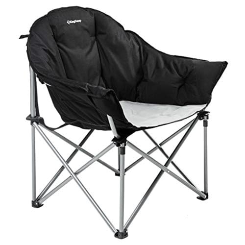 KingCamp Oversized XL Camping Chair, Heavy Duty 500lbs Folding Couch for Adults