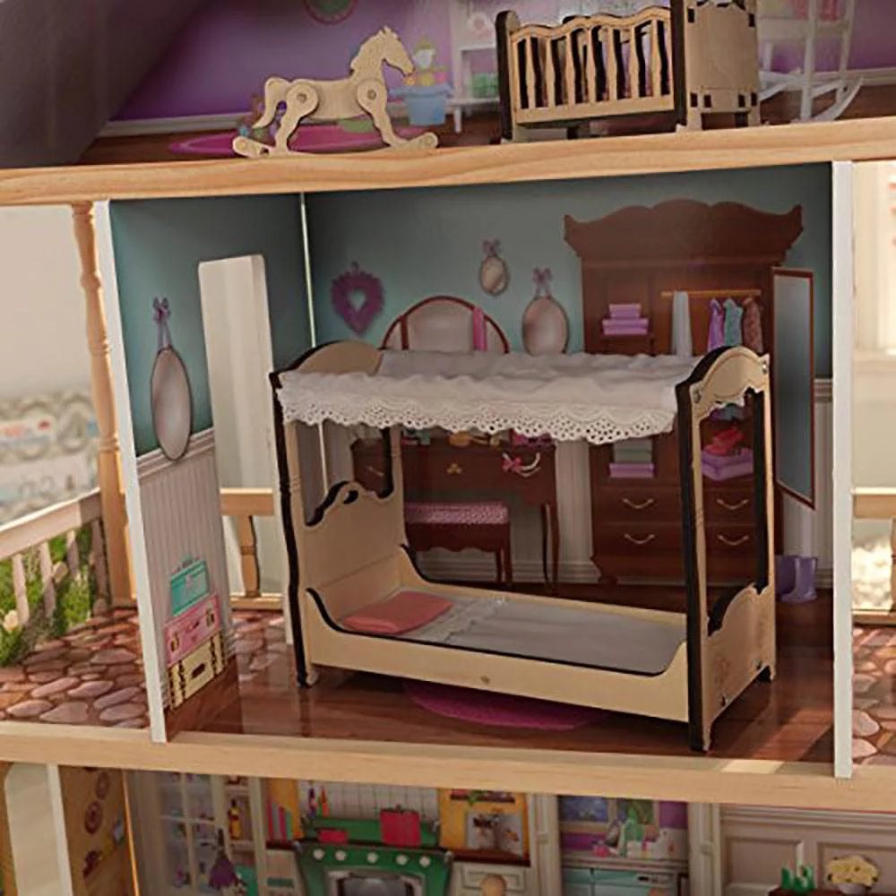 KidKraft Charlotte Classic Wooden Dollhouse with 14 Accessories