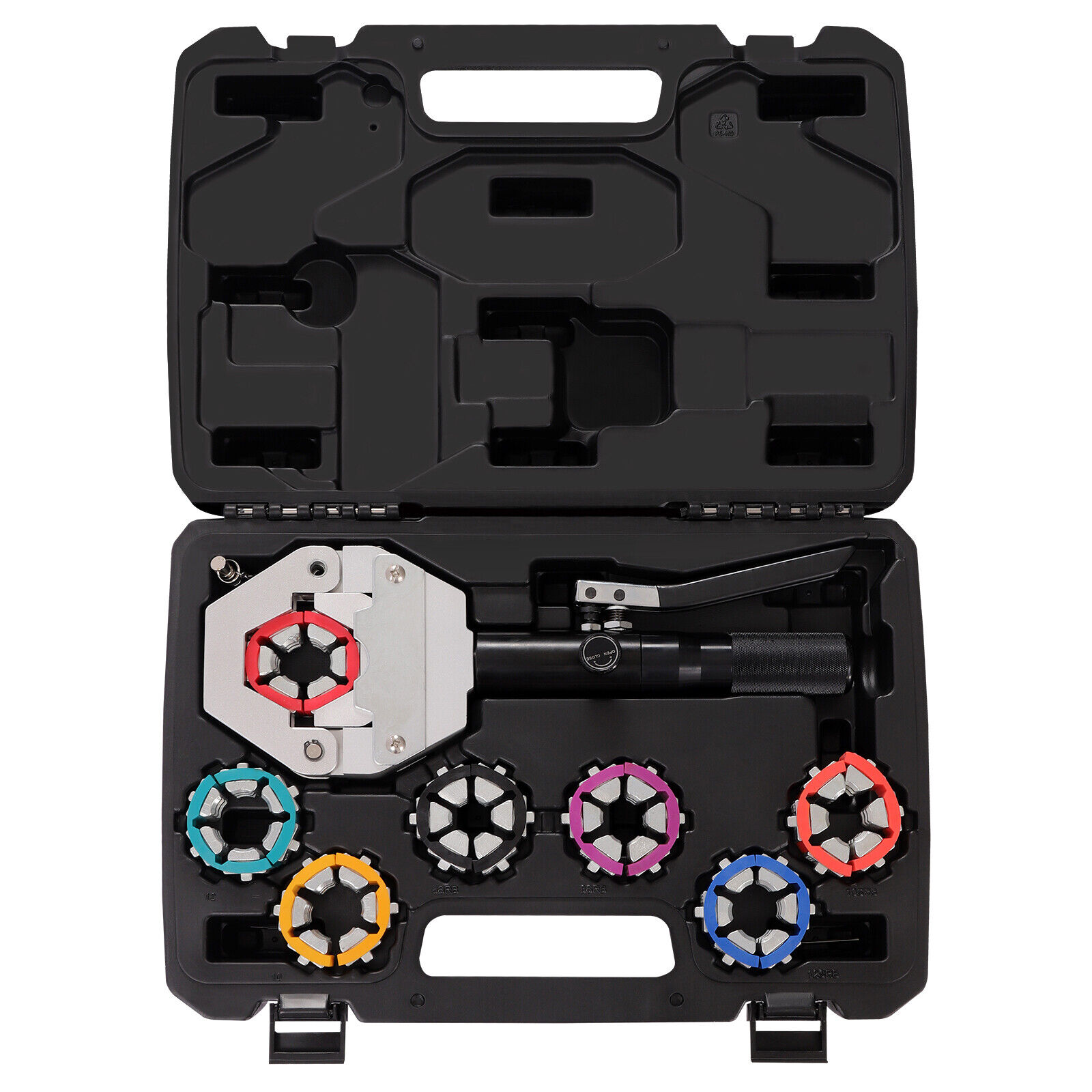 MONIPA Hydraulic A/C Hose Crimper Hydraulic A/C Crimping Tool For Air Conditioning Hose