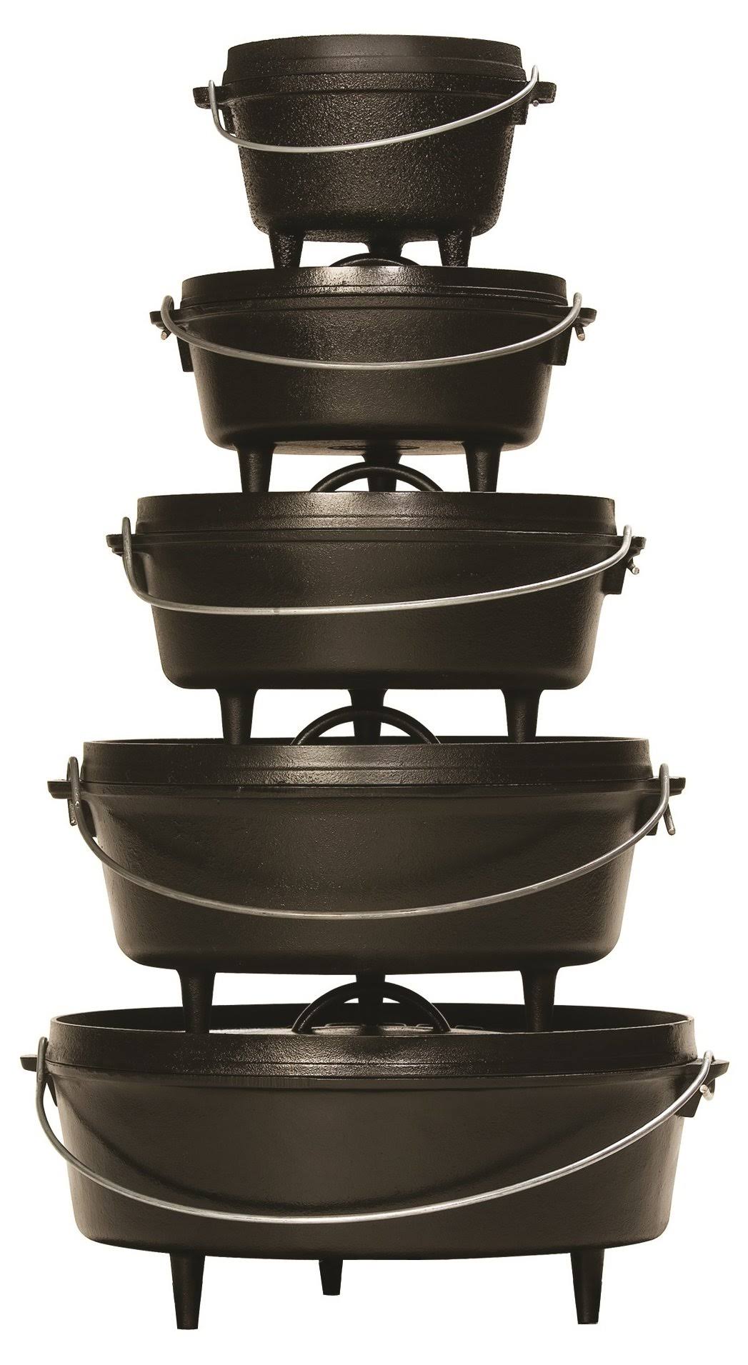 Lodge Cast Iron Camp Dutch Oven 6-Quart