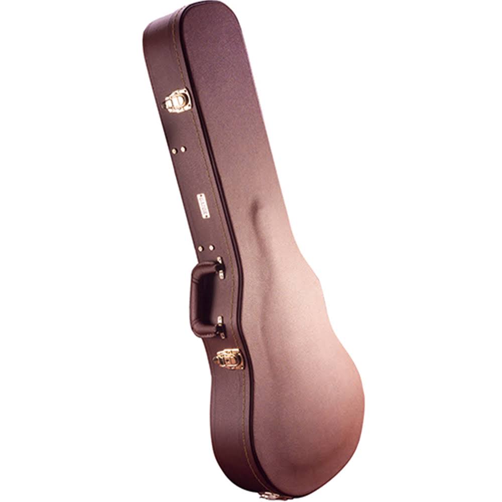 Gator GW-LP-BROWN Deluxe Wood Guitar Case