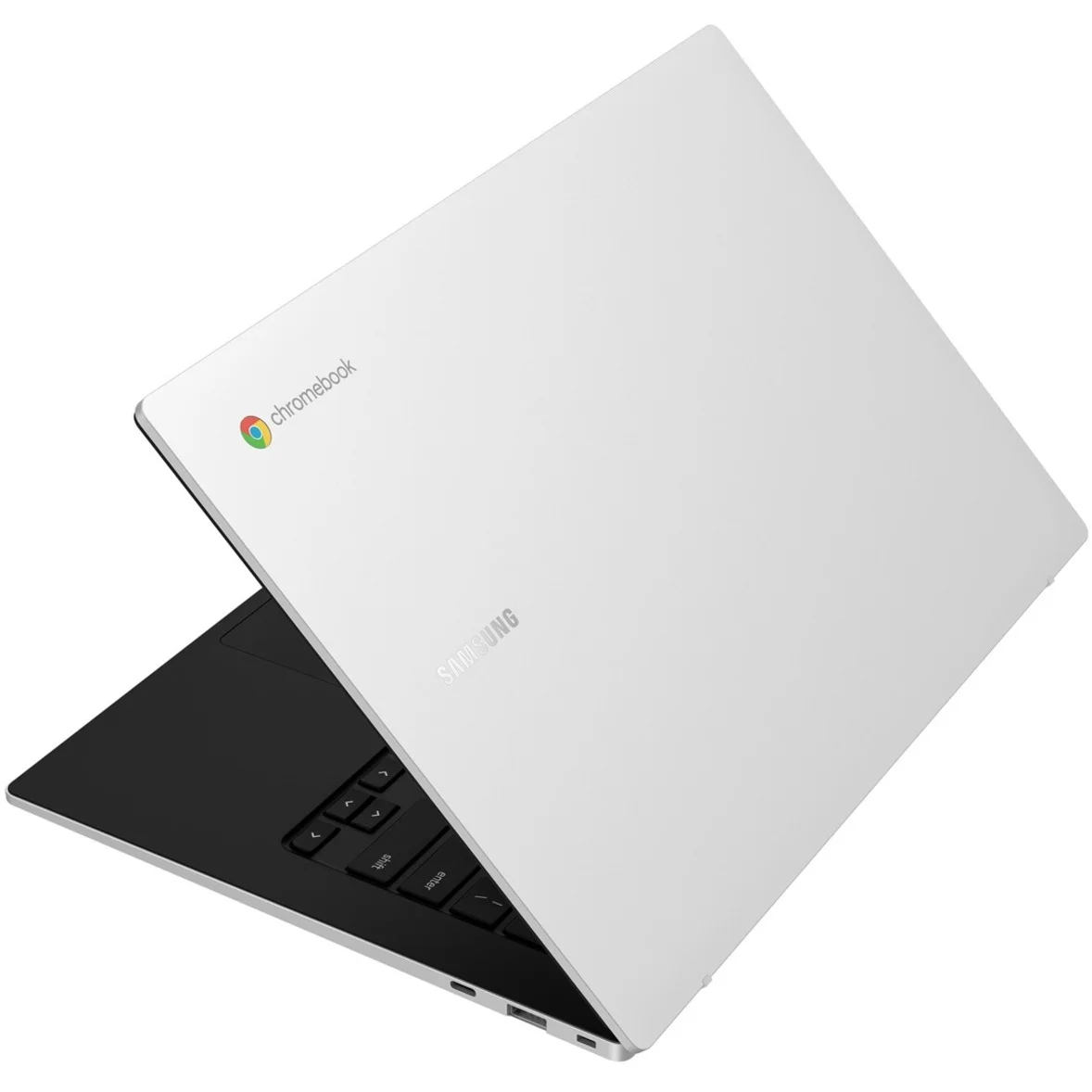 Samsung Galaxy Chromebook Go, 14" HD LED, Intel Celeron N4500, 4GB RAM, 64GB Storage, ChromeOS, Silver, XE340XDA-KA2US