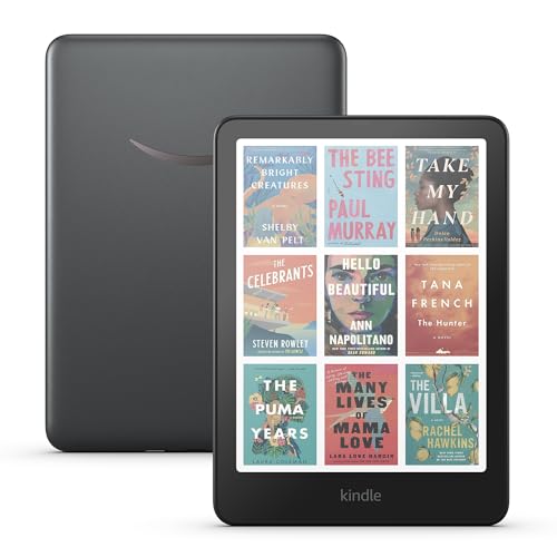 Introducing Amazon Kindle Colorsoft Signature Edition (32 GB) – With color display, auto-adjusting front light, wireless charging