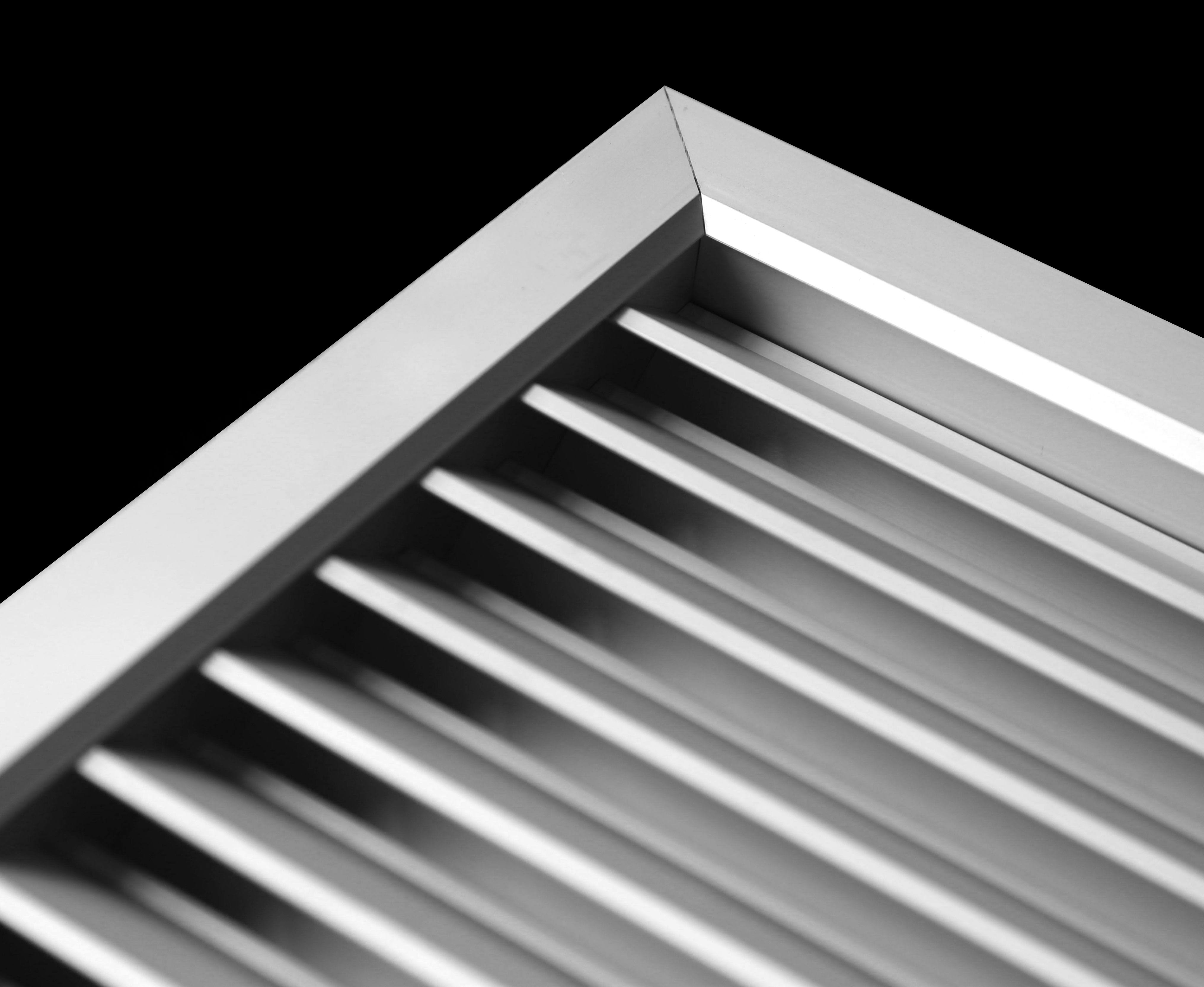 24x22W x 24x22H Aluminum Privacy Door HVAC Air Grille