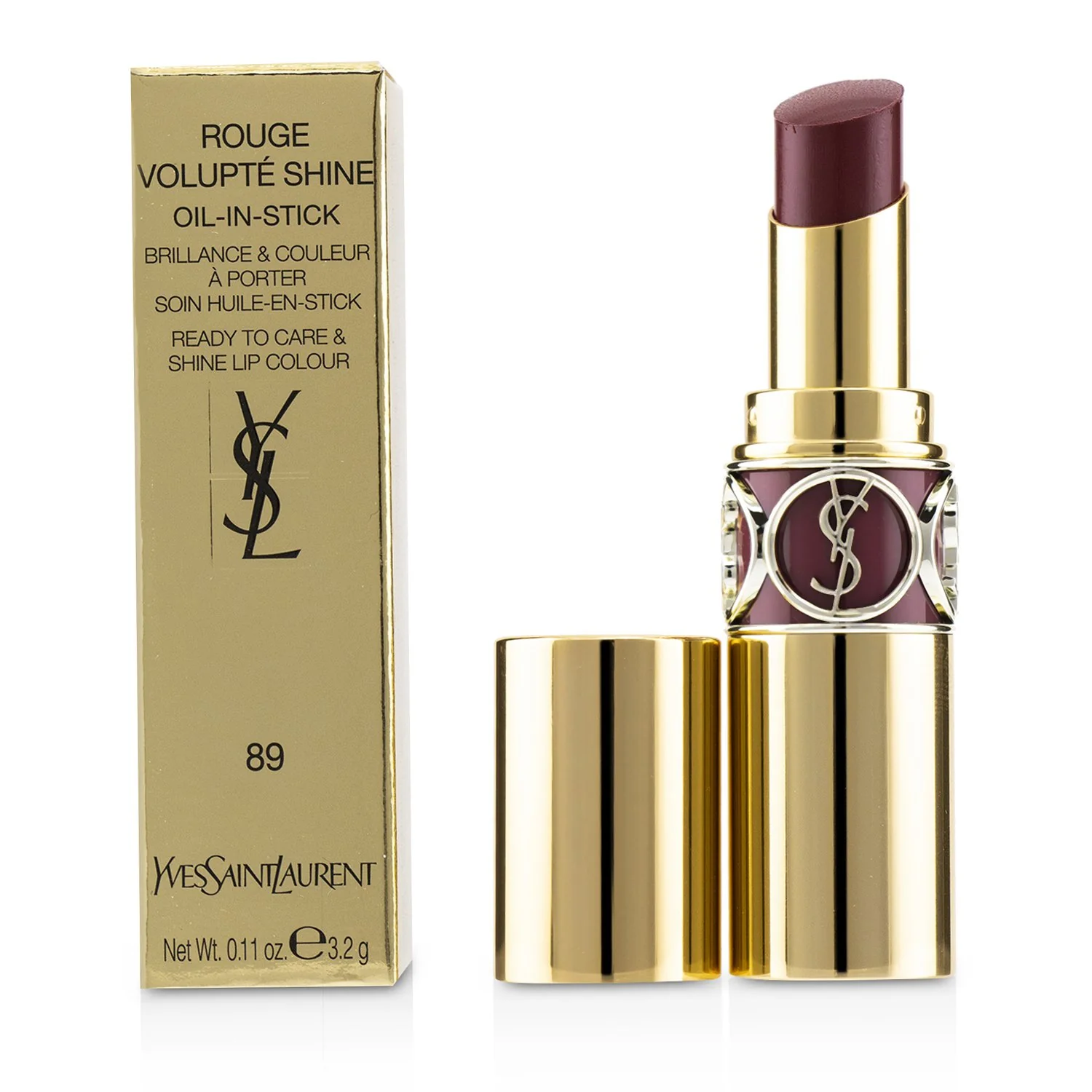 Yves Saint Laurent Rouge Volupte Shine - # 129 Carmine Retro 3.2g/0.11oz