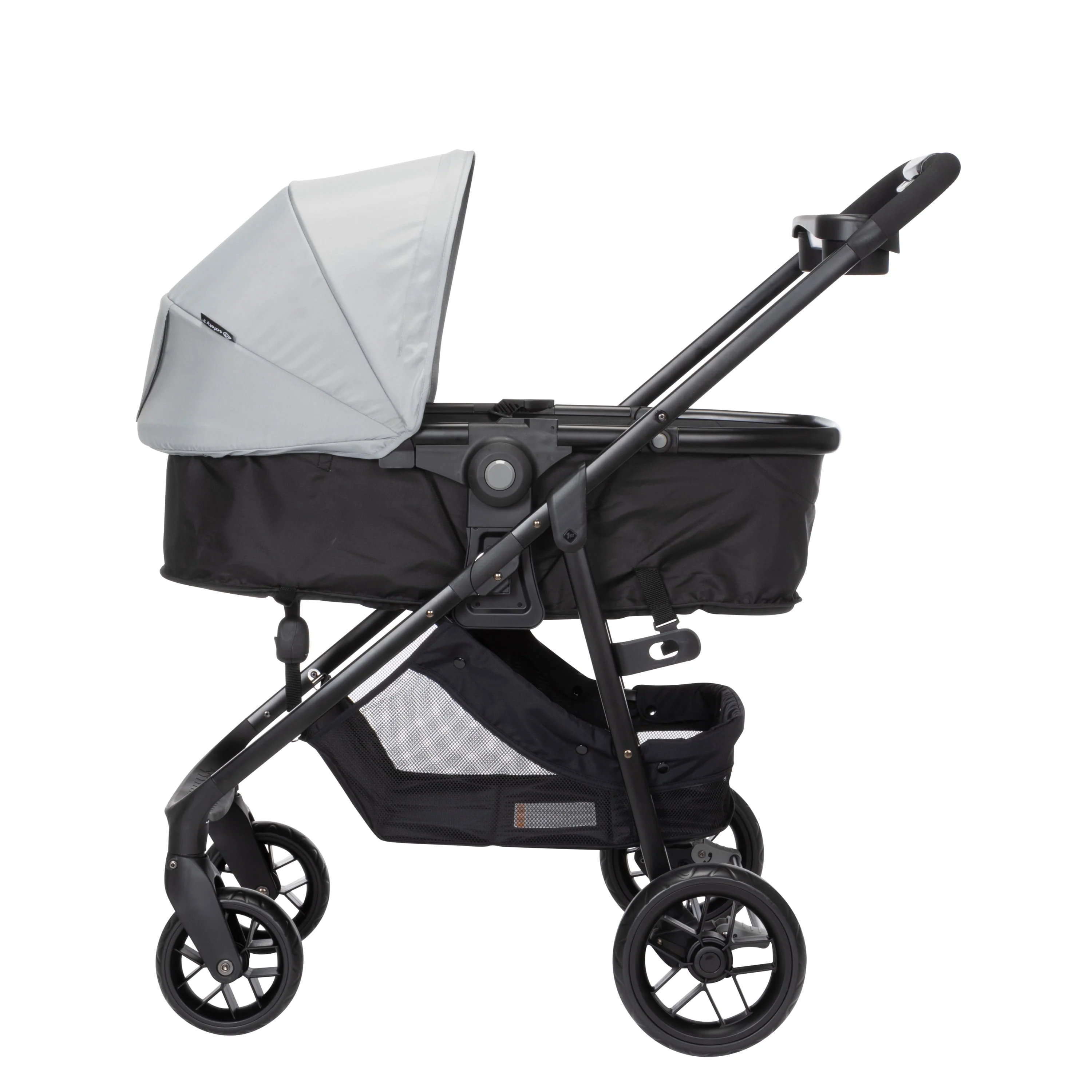 Safety 1st Grow and Go Sprint Modular Travel System Stroller with Rear-Facing Infant Car Seat, Whisper Grey