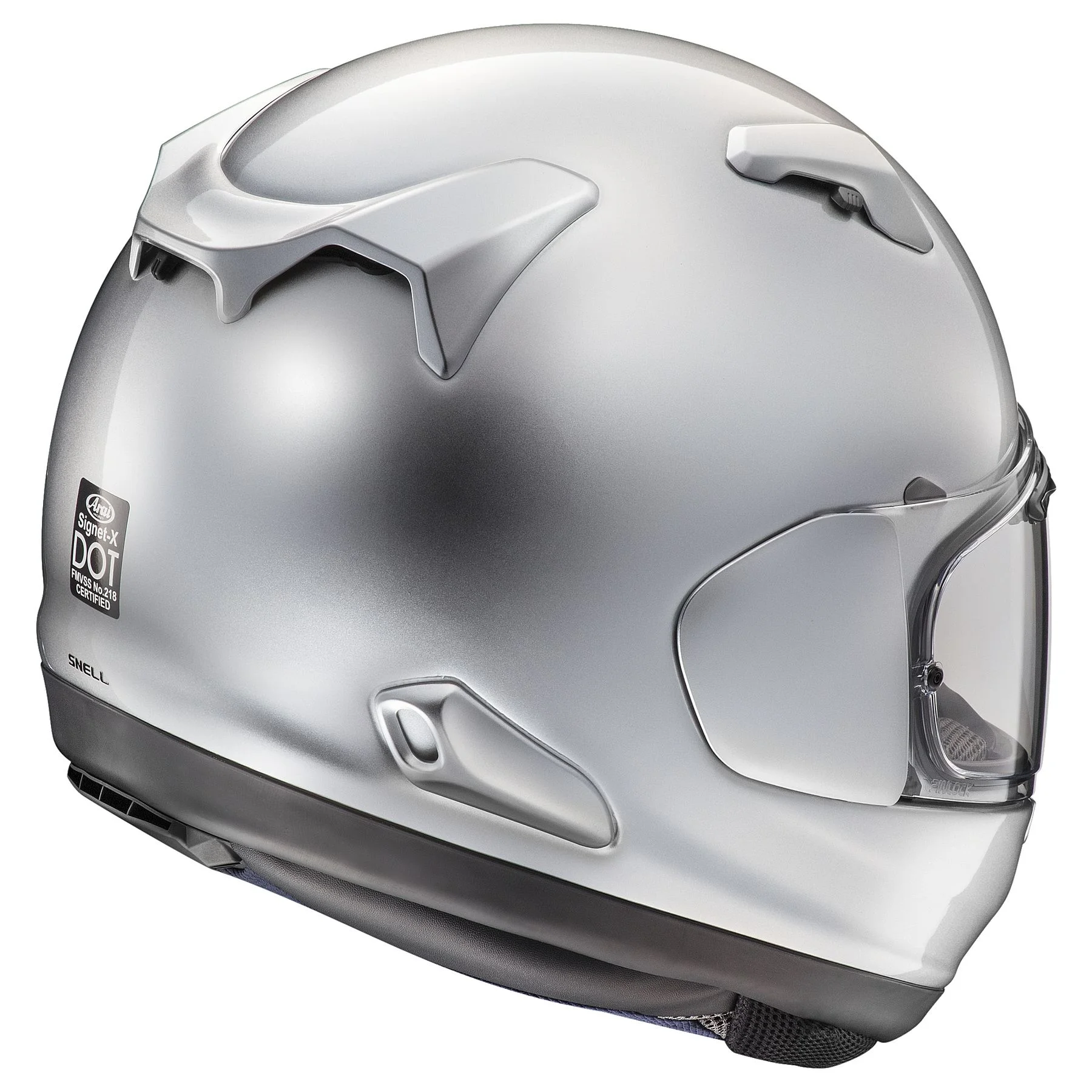 Arai Signet-X Aluminum Silver - Small