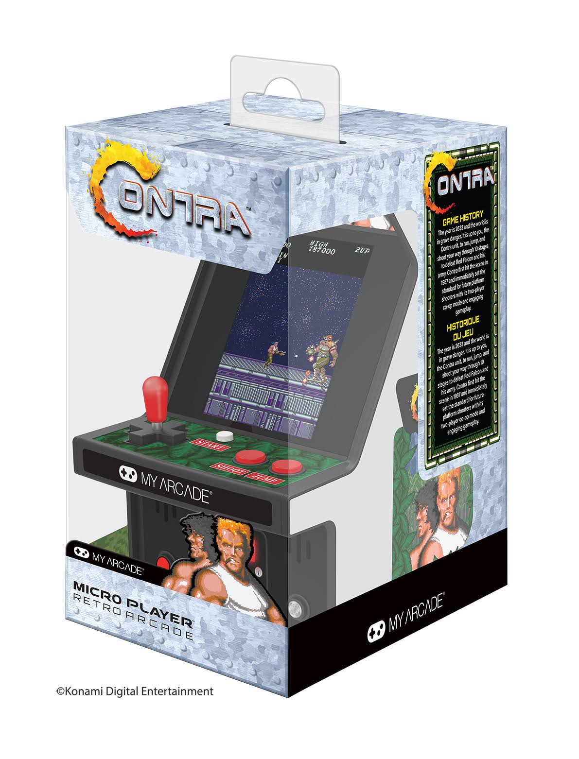 My Arcade Contra Micro Player