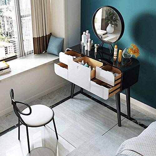 Luxury Dressing Vanity Table w/Stool for Bedroom