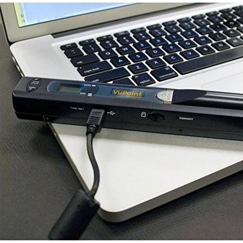 Vupoint PDS-ST415-VPS Magic Wand Portable Scanner (900 dpi Version) - Black