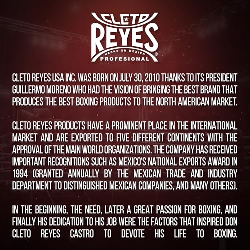 CLETO REYES Traditional Professional Boxing Gloves with Laces for Training, Sparring and Heavy Punching Bags for Men and Women, MMA, Kickboxing