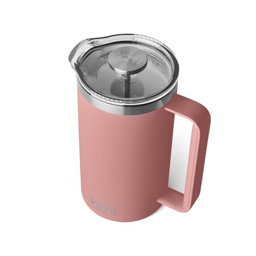 YETI Rambler French Press Coffee Maker, with GroundsControl Filter