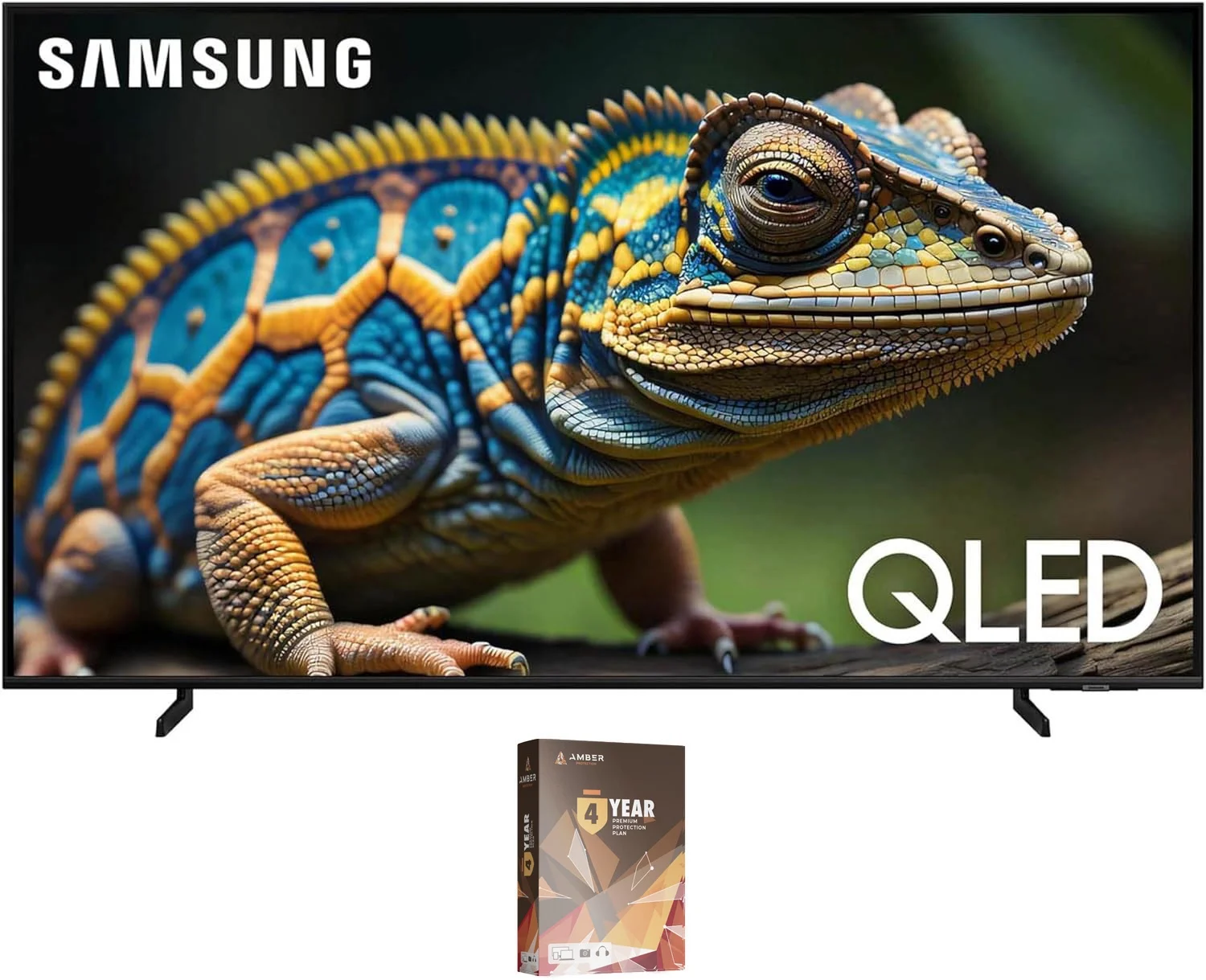 Samsung QN50Q60DAFXZA 50 Inch Q60D QLED 4K Smart TV with Quantum HDR and an Additional 4 Year Extended Protection (2024) - Curated Treasures Market