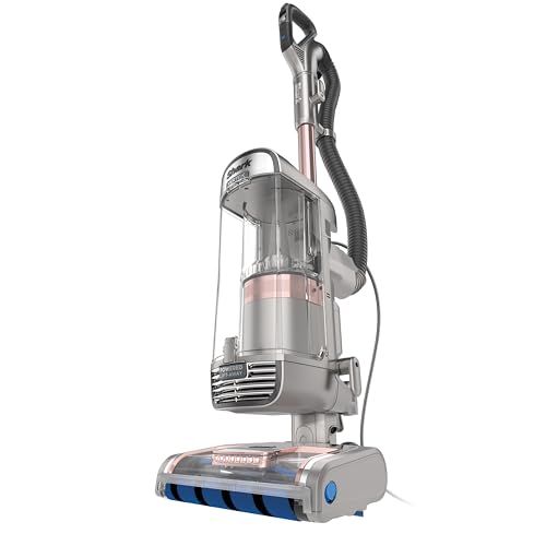 Shark Upright Vacuum, Stratos with DuoClean PowerFins, HairPro, Powered Lift-Away, Self-Cleaning Brushroll, & Odor Neutralizer Technology, Navy