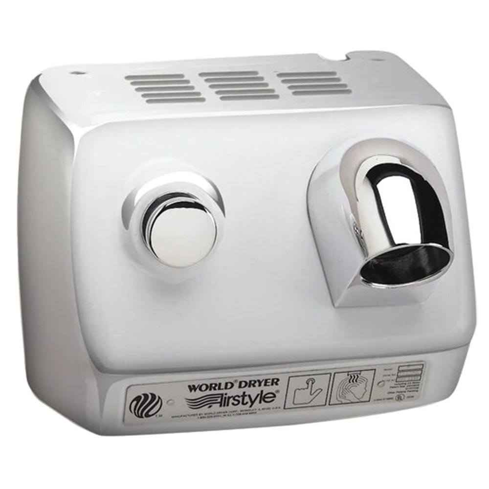 World Dryer - Stainless Polished Airstyle Hair Dryer (DB-972)