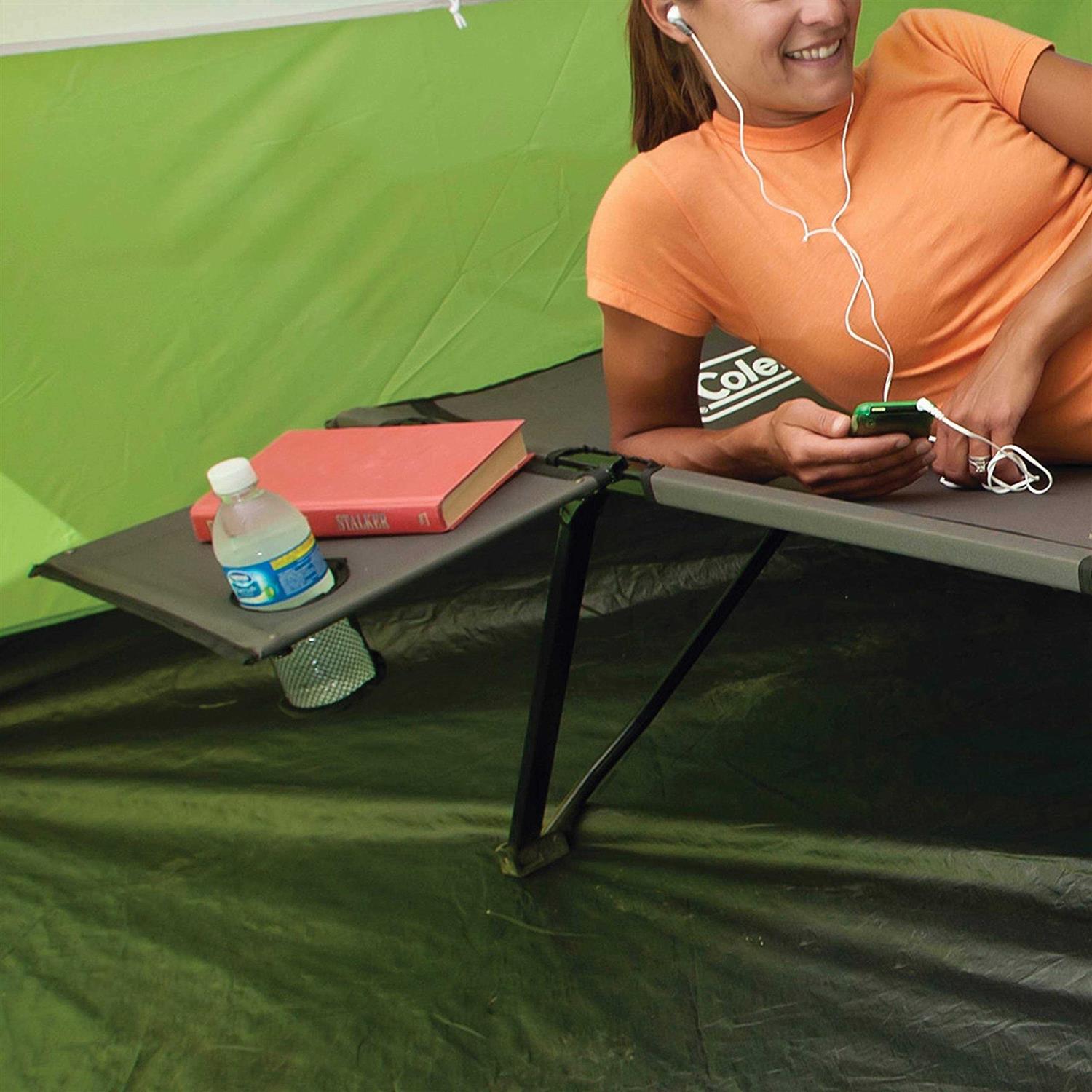 Coleman Cot Pack Away W/Side Table - Sports Supplies Online Store