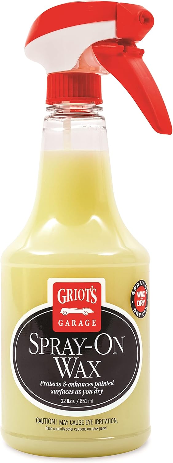 Griot's Garage 11097 Spray-On Wax Gallon Pack of 2