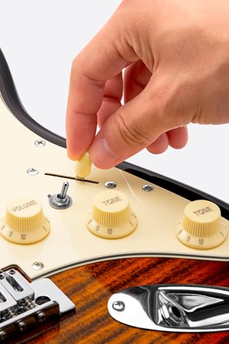 AKLOT Stryde Electric Guitar with Coil-Split: Roasted Maple Neck, Flame Maple Graphic Top, HSS Ceramic Pickups, Beginner Guitar Kit with 10W Amp