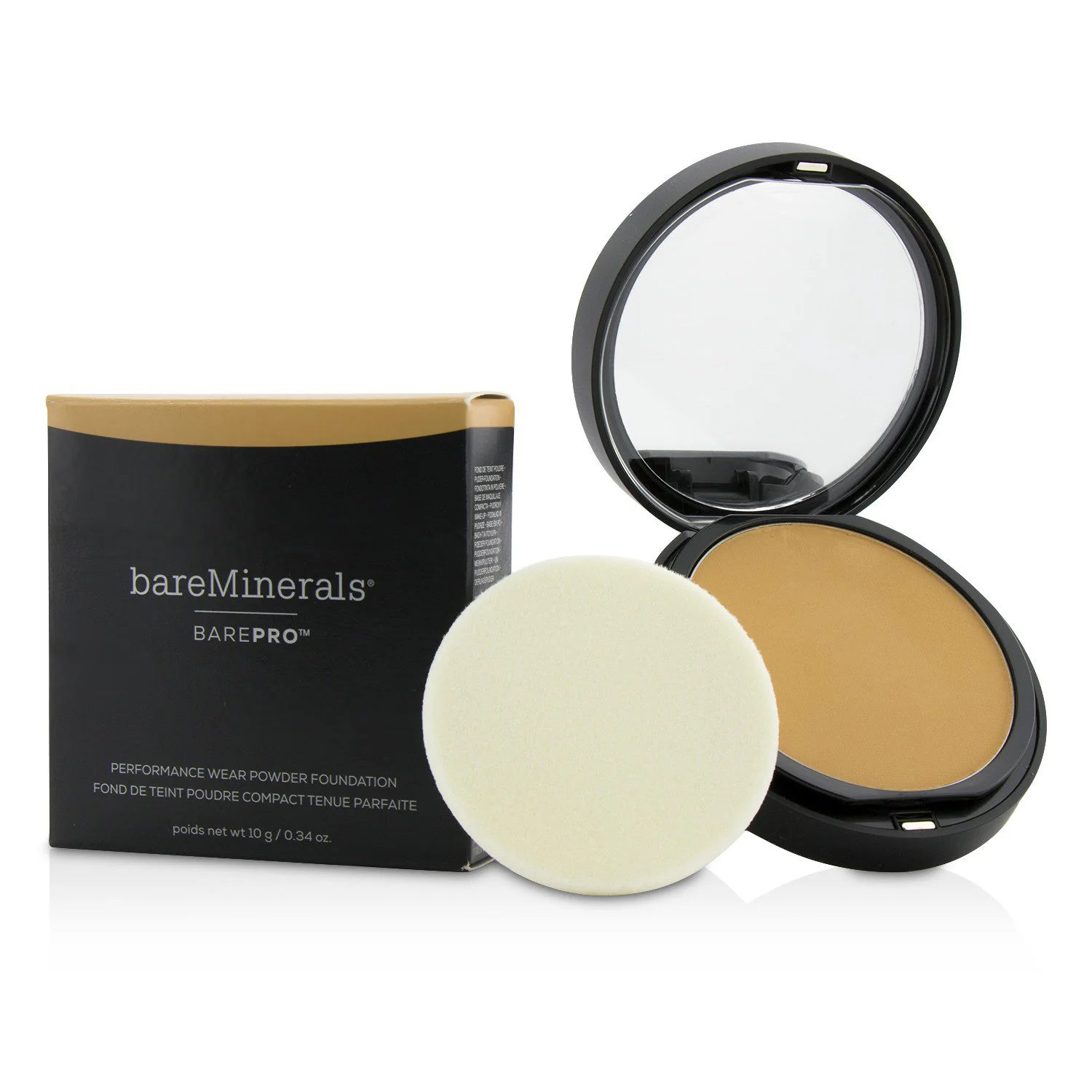 BareMinerals BarePro Performance Wear Powder Foundation - # 9.5 Flax  10g/0.34oz