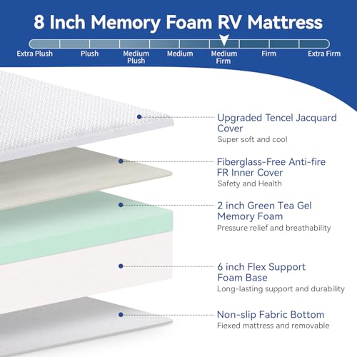 Split King Adjustable Bed Frame with Mattress, 12 Inch Grey Gel Memory Foam Medium-Firm Mattress in Box