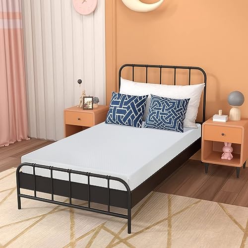 King Mattress, 5/6/8/10/12 Inch King Size Mattress Medium Firm Memory Foam Mattress for Cool Sleep & Pressure Relief