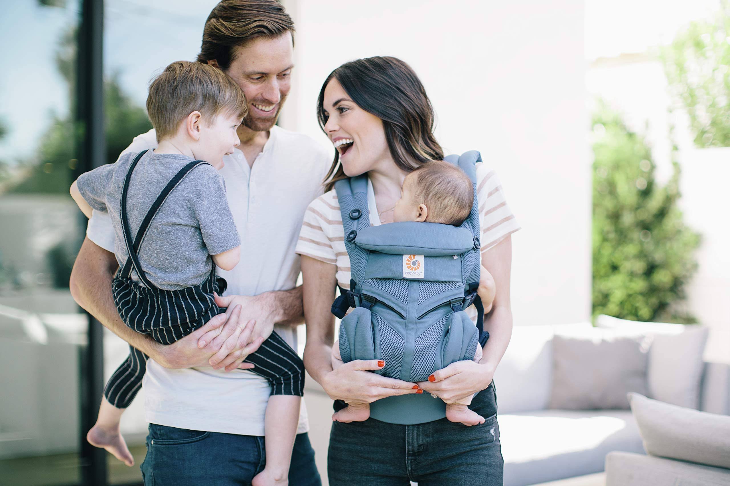 Ergobaby, Inc. Comfort Thru Ergonomics Baby Carrier, All-In-One, Omni 360, 7-45 lbs