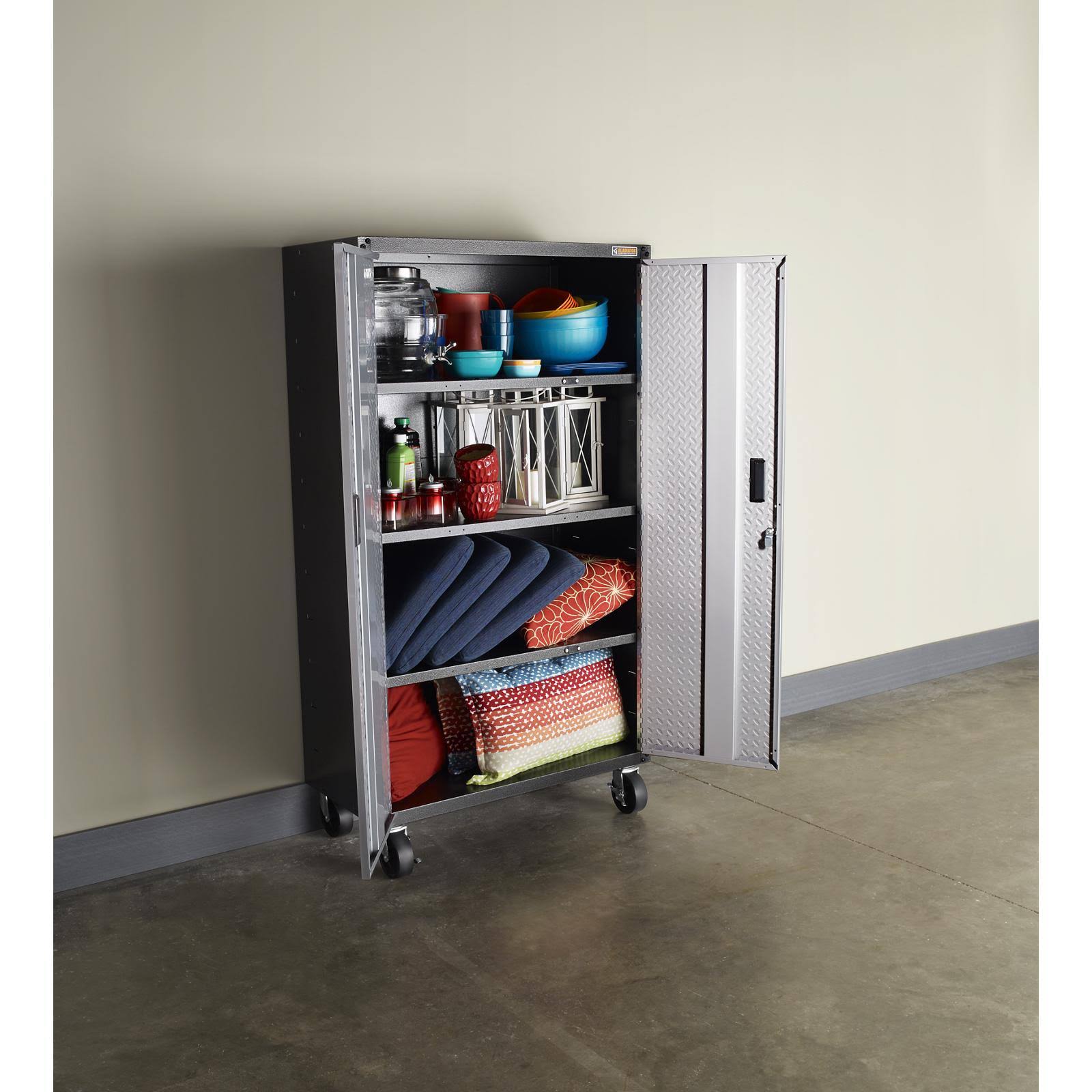 GALG36CKKSG 66x22 H x 36x22 W x 18x22 D Mobile Storage Cabinet Gladiator