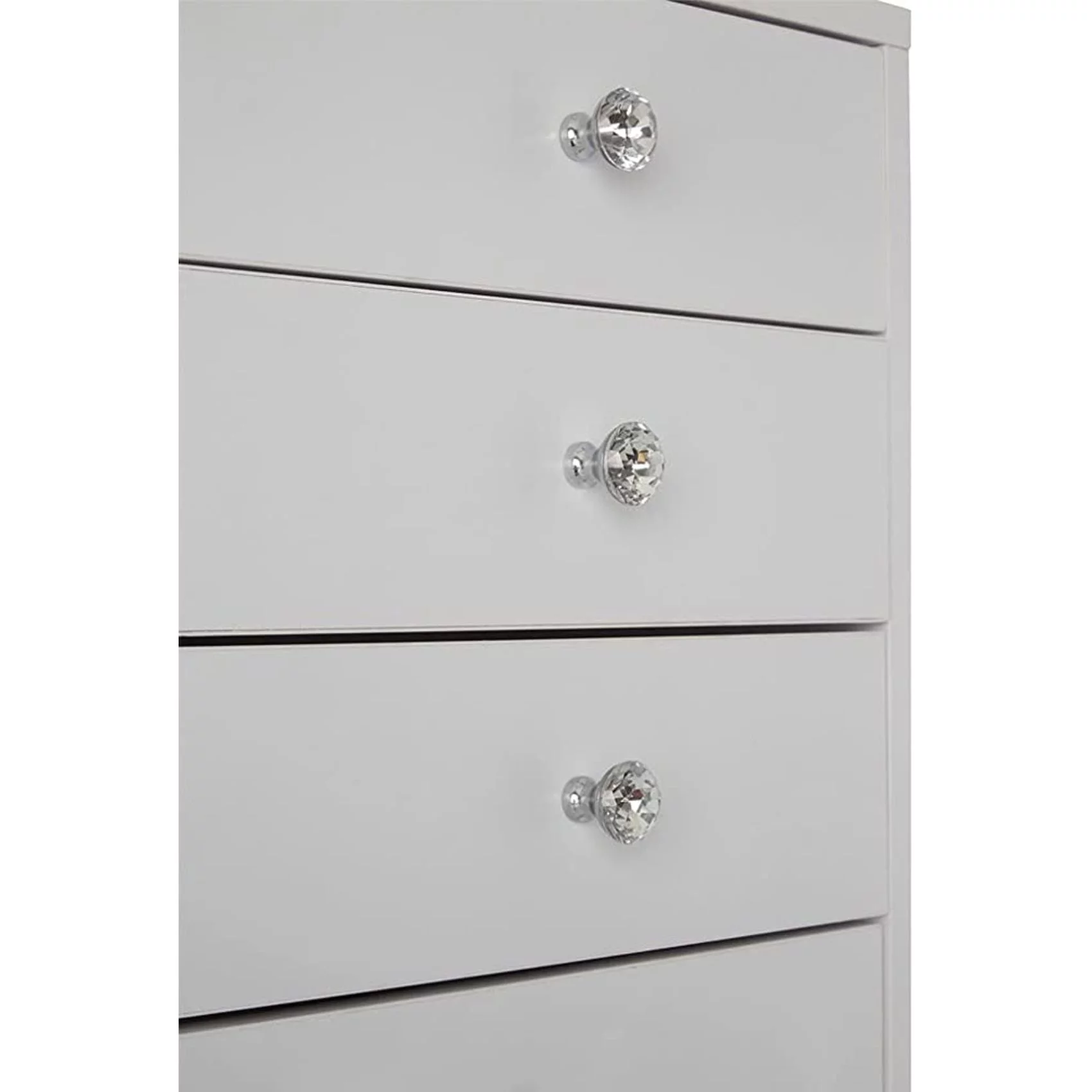 Impressions Vanity Slaystation 9 Drawer Makeup Vanity Storage Unit with Soft Close Dresser