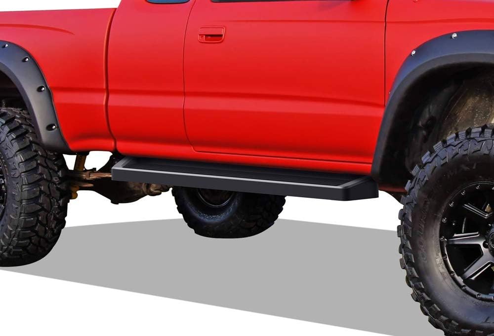 APS iBoard Running Boards Style Compatible with Toyota Tacoma 1995-2004 Extended Xtra Cab (4WD or Prerunner 2WD 4WD) (Nerf Bars Side Steps Side Bars)