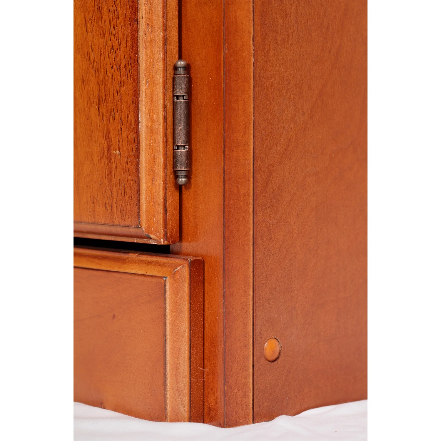American Furniture Classics 10 Long Gun Key Lock Wooden Storage Display Cabinet