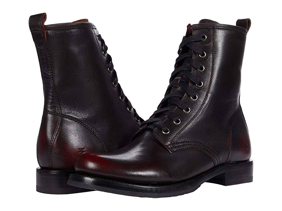 Frye Veronica Combat 3472489 - 8 / Black Scarlet