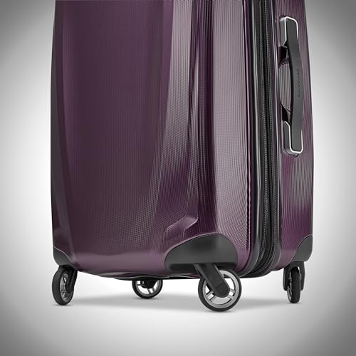 Samsonite Winfield 3 DLX Hardside Expandable Luggage with Spinners, Silver, Carry-On 20-Inch