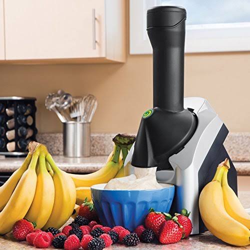 Yonanas 902 Classic Original Healthy Dessert Fruit Soft Serve Maker Creates Fast
