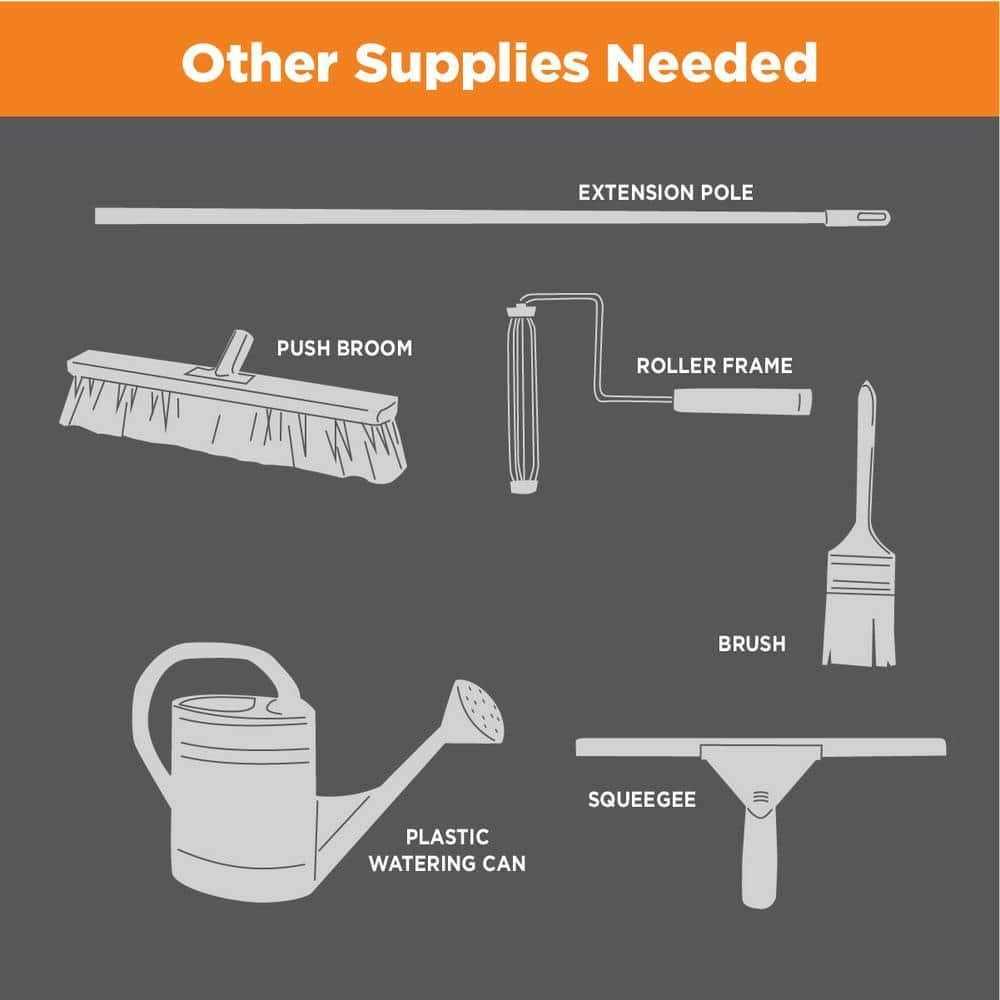 Rust-Oleum 381087 RockSolid Polycuramine 2.5 Car Garage Floor Coating Modern Greige Kit - Shop Hardware Tools Online Store