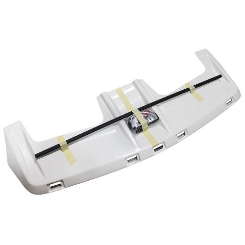 1994-01 Dodge Ram 1500 W/O Factory Cab Lights Lighted Cab VISOR, Fiberglass, White Gelcoat | Summit Racing 480172