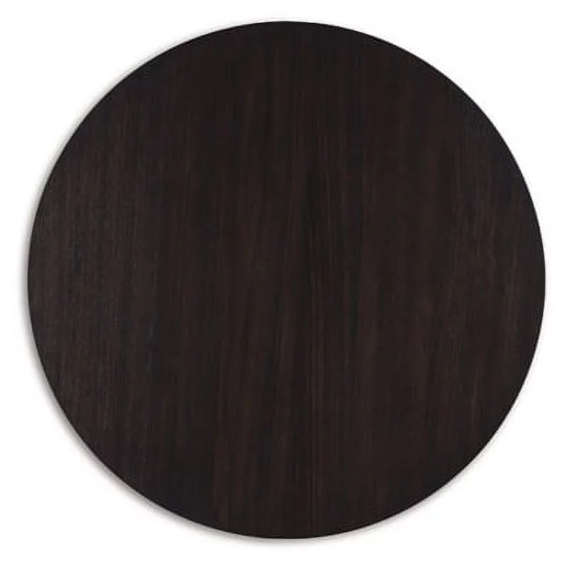 Signature Design by Ashley Contemporary Chasinfield End Table  Dark Brown