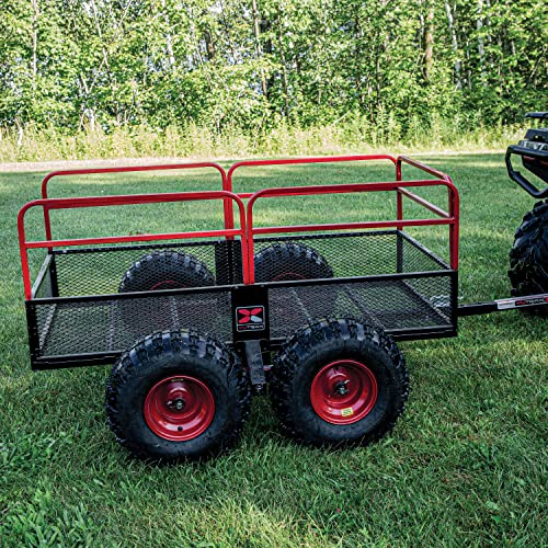 YUTRAX® HC1750 Trailer, Heavy-Duty Trailer, 1750 lb. Load Capacity, Heavy-Duty Steel Construction, Haul 28 Cub Feet, Minimal Assembly