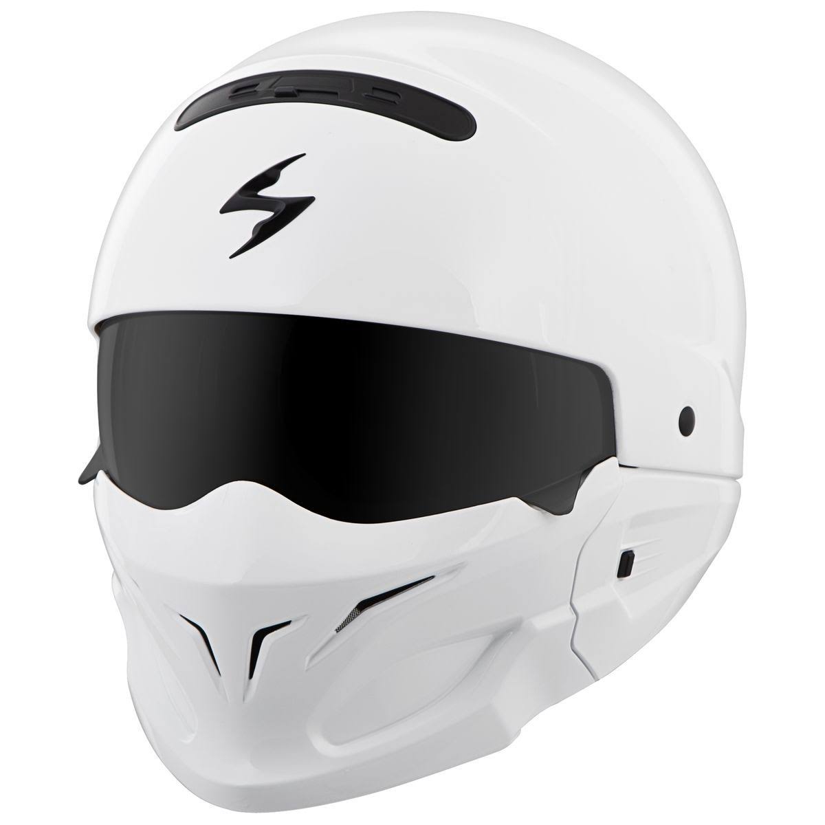 Scorpion Covert Helmet - Gloss White