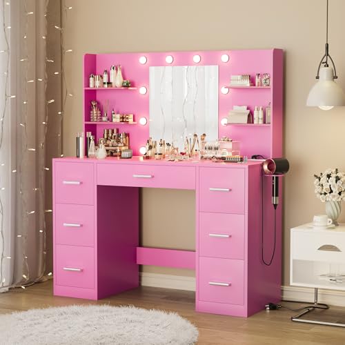 Furmax Vanity Desk with Mirror