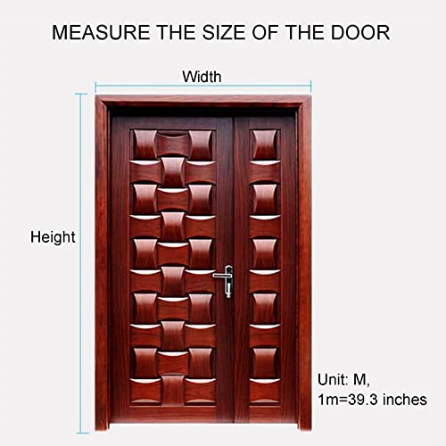 AYLYHD Freezer Room PVC Strip Curtain/Door Strip Kit