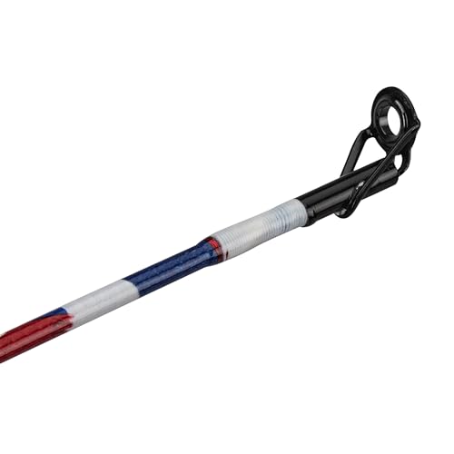 ProFISHiency Krazy Americana Baitcast Combo with 7' 1pc Medium Heavy IM7 Graphite Rod and Cork Grips