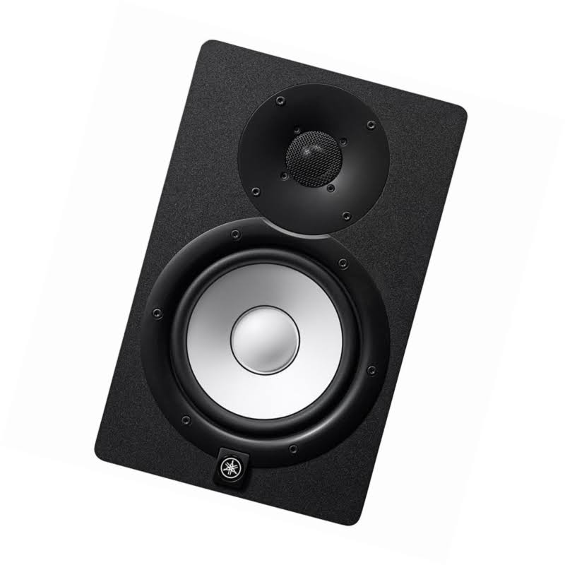 Yamaha HS7 2-Way Active Studio Monitor  with XLR Cables - Pair - Black
